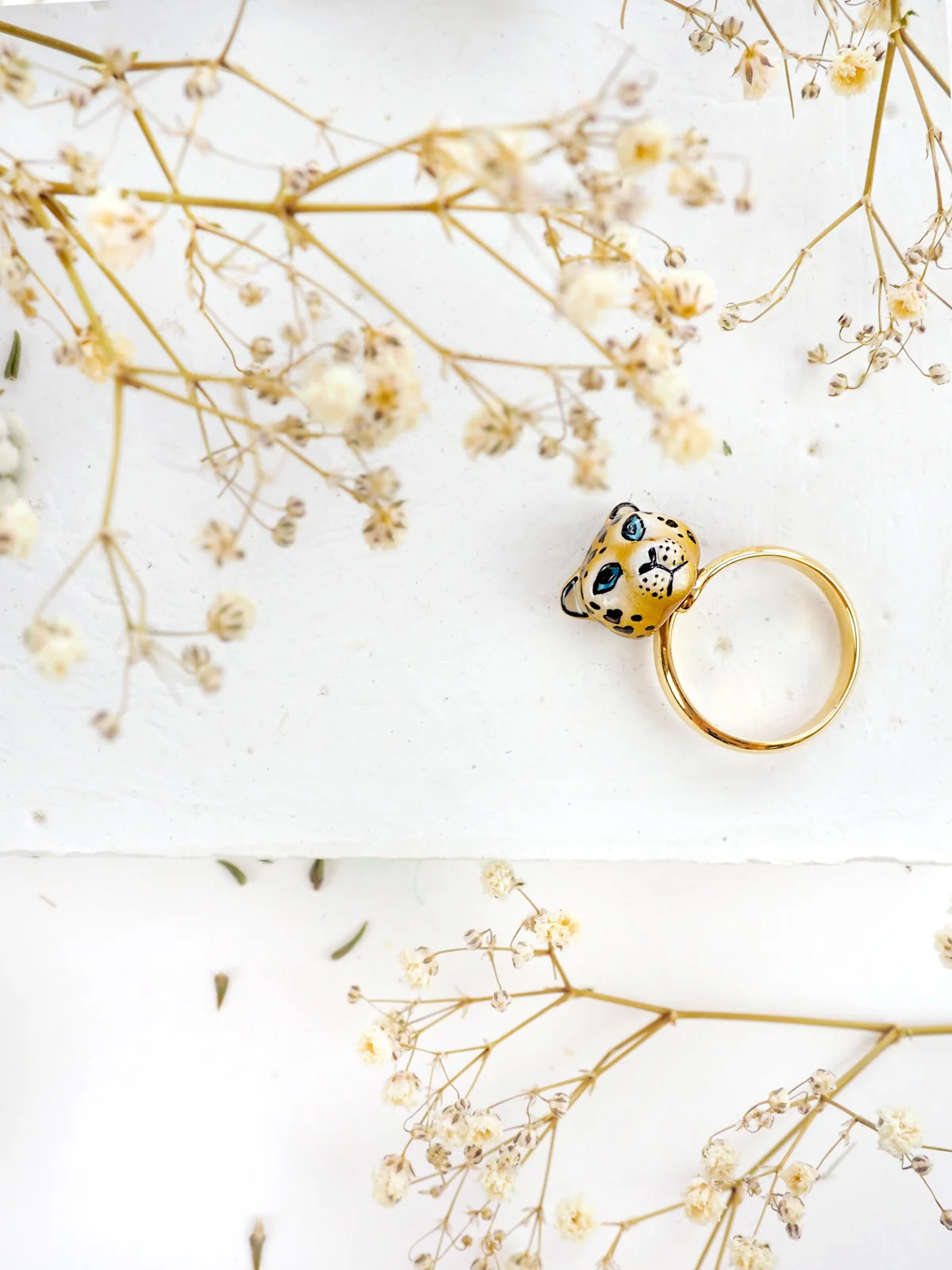 Bague tête de léopard - Image 3