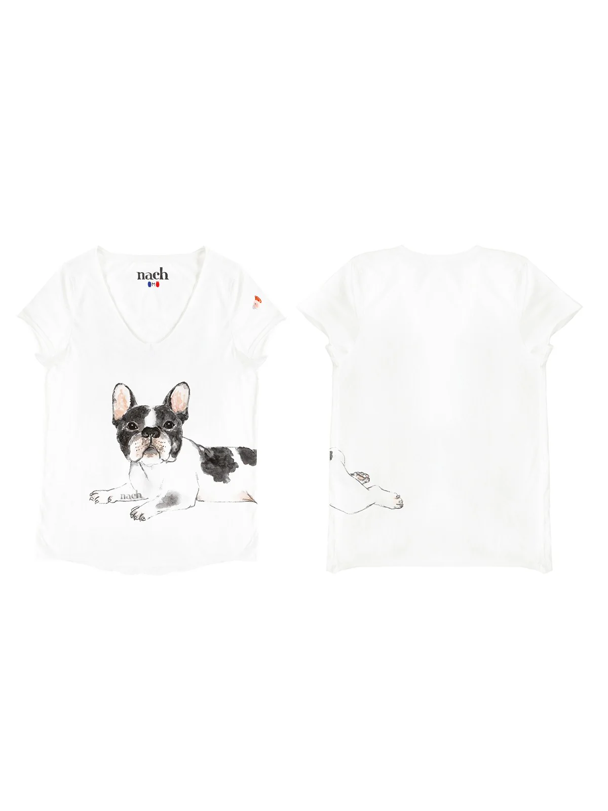 T-shirt Victor - bouledogue - Image 3