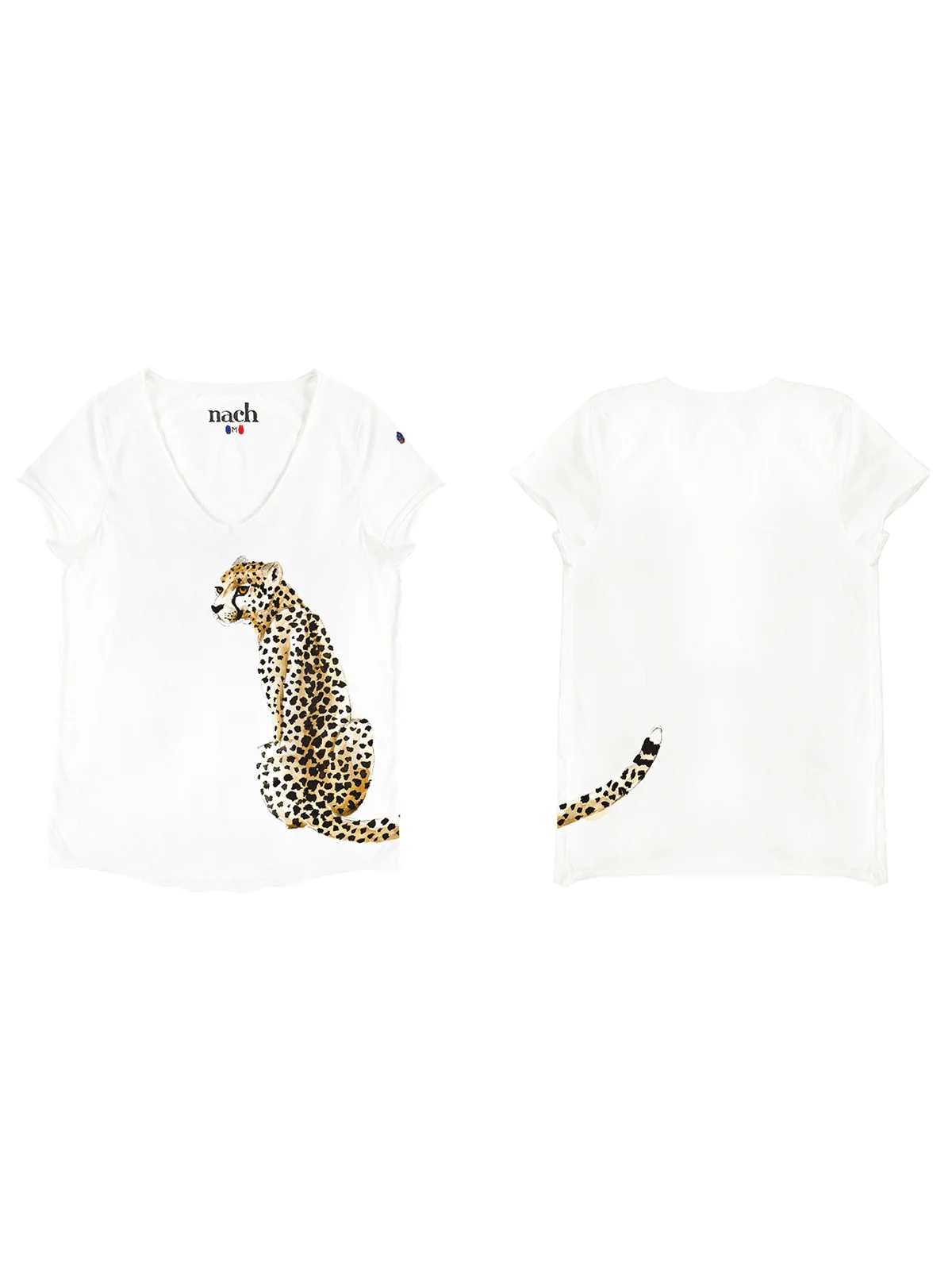 T-shirt Victor - guépard assis - Image 5