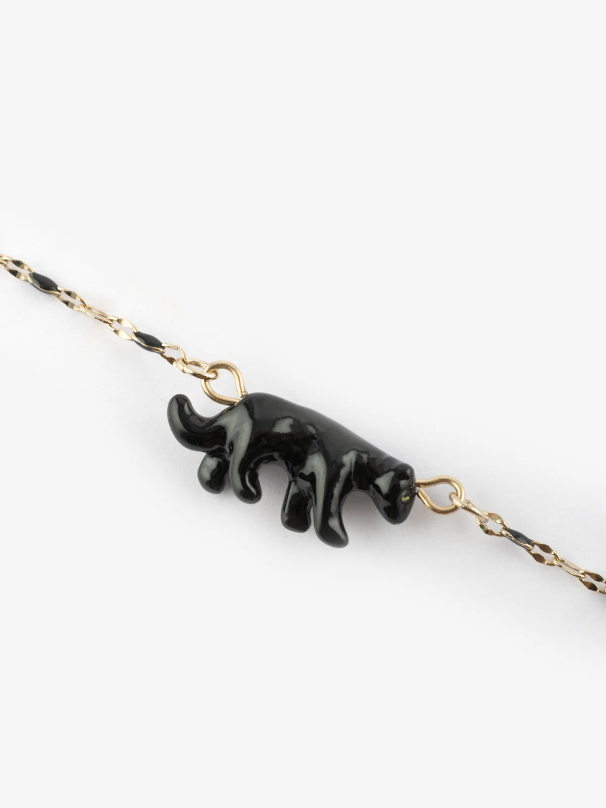 Collier perles et panthère - Image 4