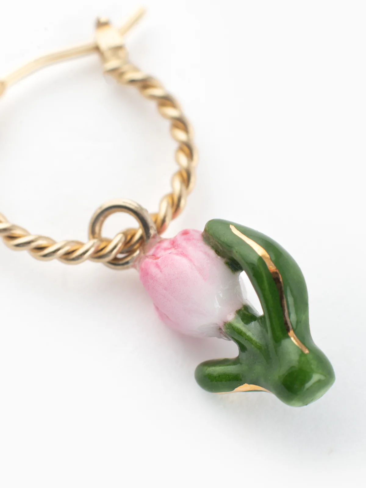 Mini créole Tulipe rose - vendue à l'unité - Image 3