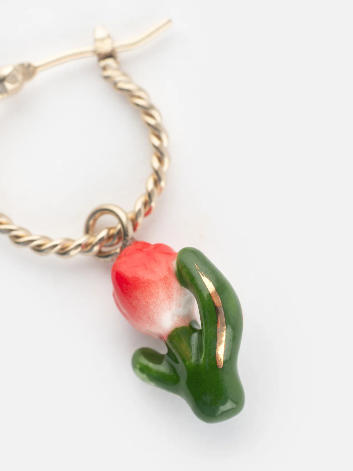 Mini créole Tulipe rouge - vendue à l'unité - Image 4